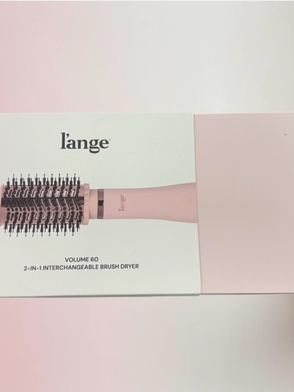 Lange Volume 60 2-in-1 Interchangeable Brush Dryer - Pink